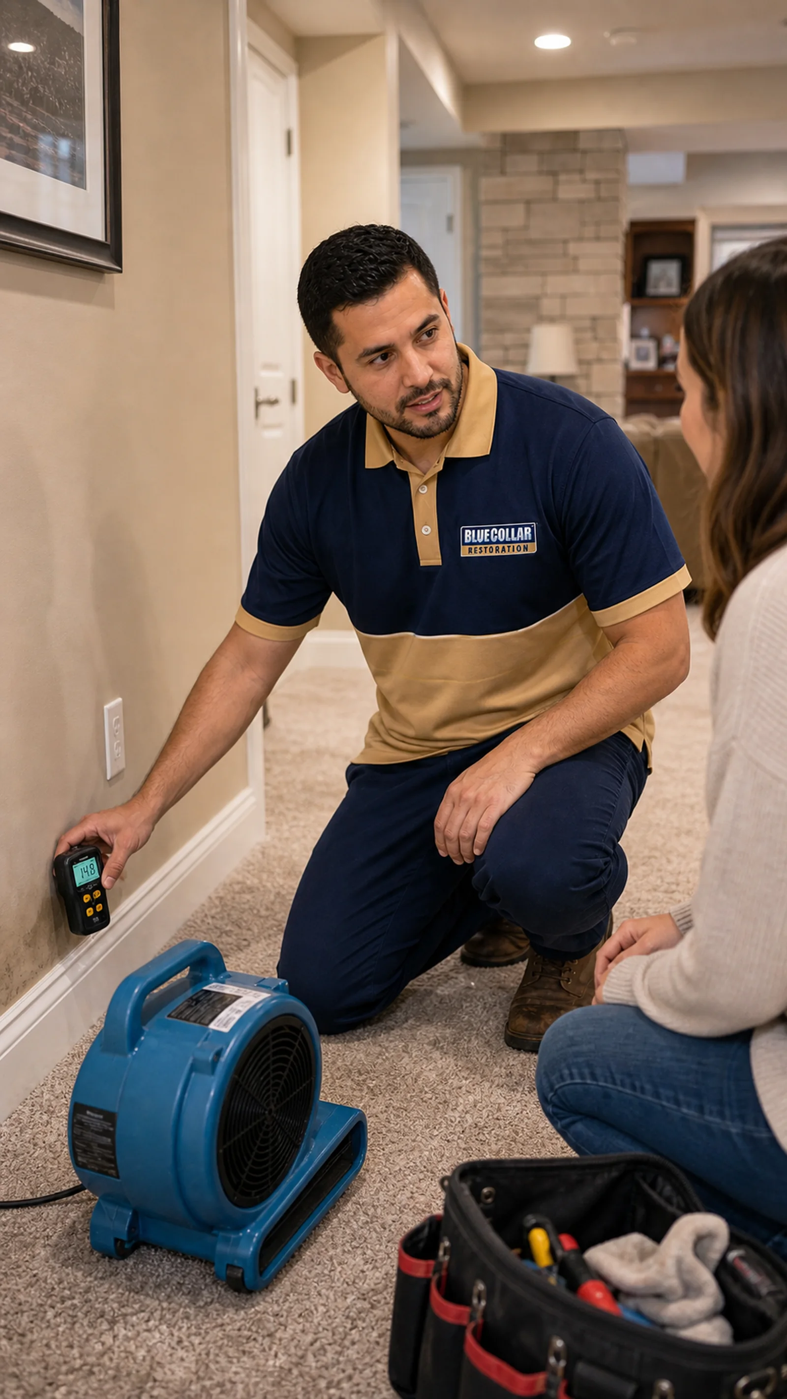 Blue Collar restoration service for Briargate and Northgate CO homes.